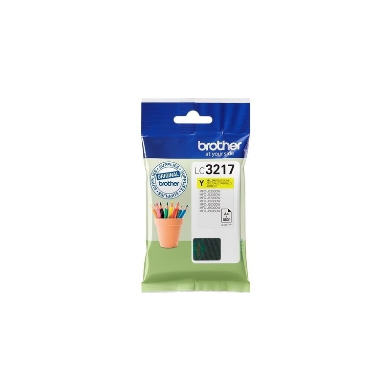 Brother LC3217Y Cartouche originale LC3217Y - Jaune