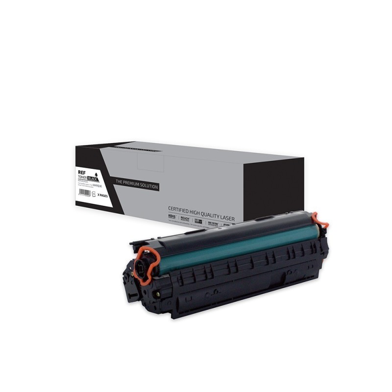 HP 285/CRG725 - Toner compatible avec CE285A, 85A, CRG125, 325, 725, 925 - Noir HP 285/CRG725 - Toner compatible avec CE285A, 85A, CRG125, 325, 725, 925 - Noir