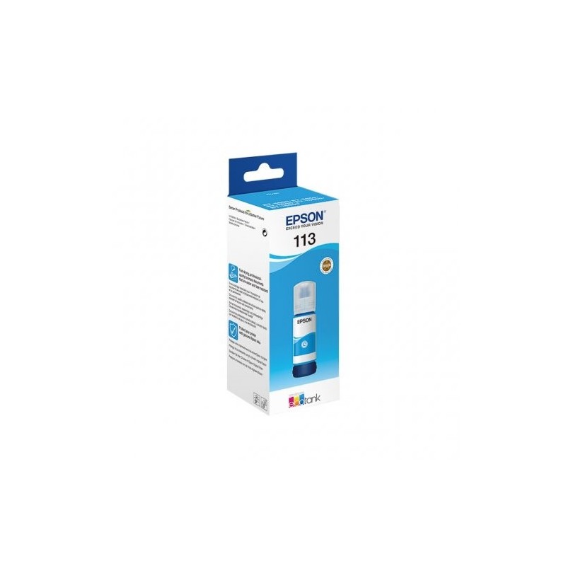 Flacon d'encre originale Epson 113 - Cyan