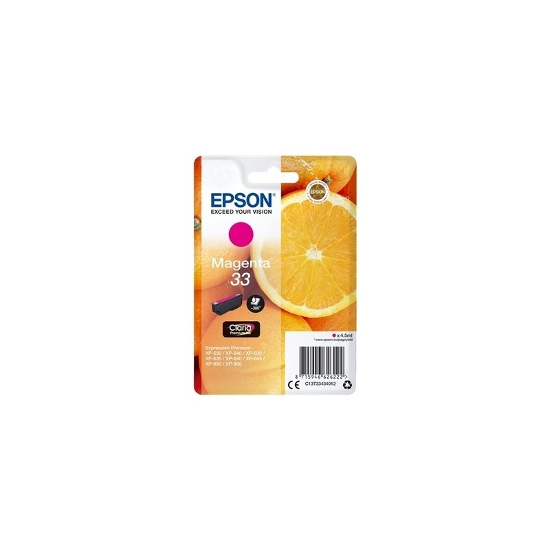 Epson T3343 Cartouche originale T334340 - Magenta