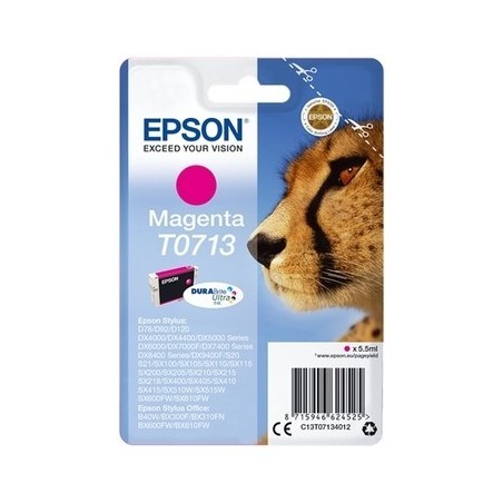 Epson 713 Cartouche originale C13T07134011 - Magenta