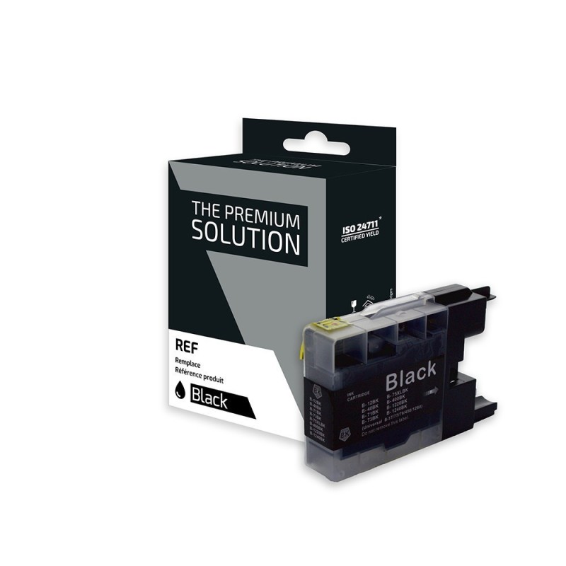 Brother 1240XLB Cartouche compatible avec LC1220/1240/1280 - Noir