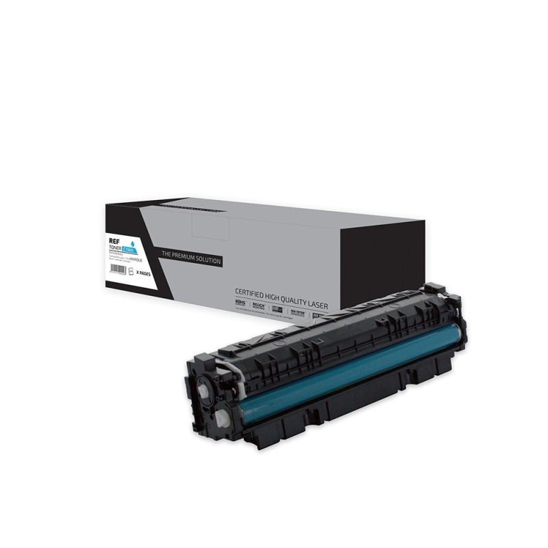 Hp 410X C / CF411X - Toner compatible avec CF411X - Cyan