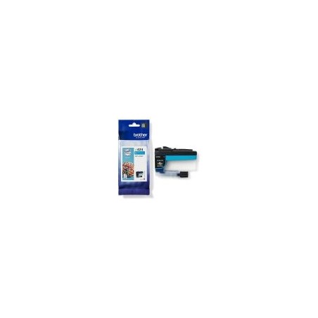 Brother 424 - cartouche jet d'encre originale LC424C - Cyan
