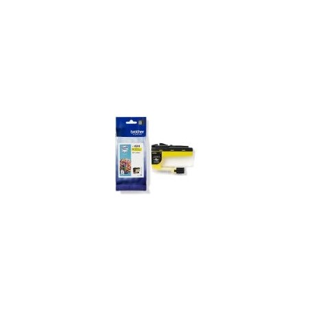 Brother 424 - cartouche jet d'encre originale LC424Y - Yellow