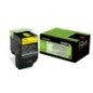 Toner originale Lexmark 80C2SY0 - Jaune