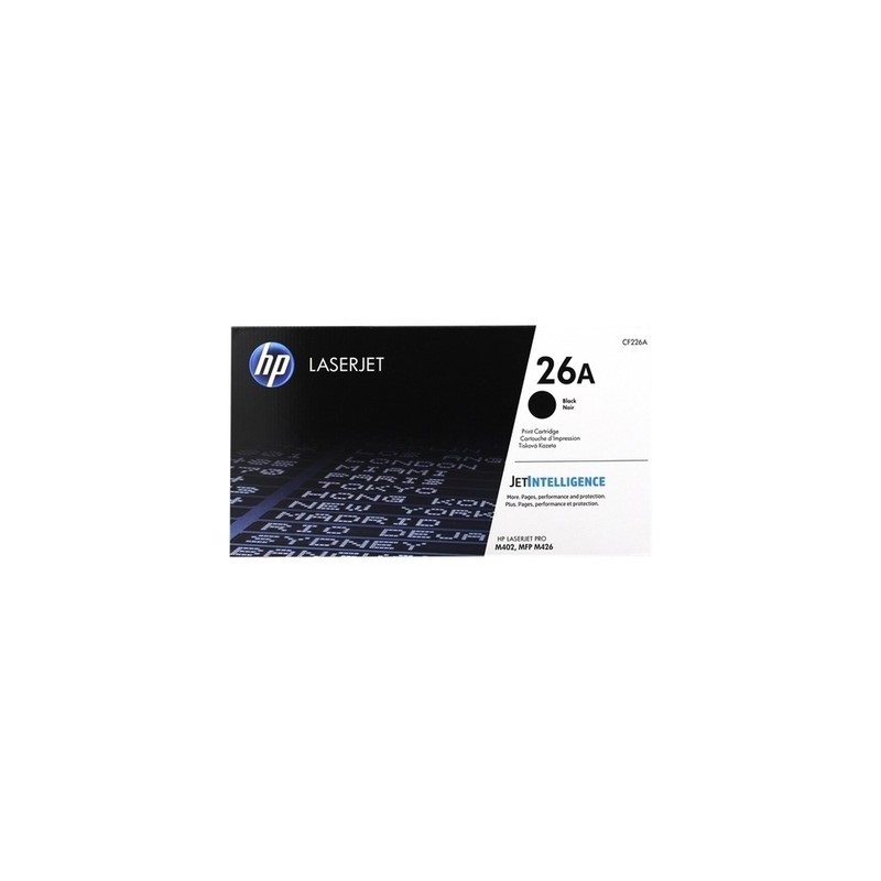 Toner originale Hp CF226A, 26A - noir