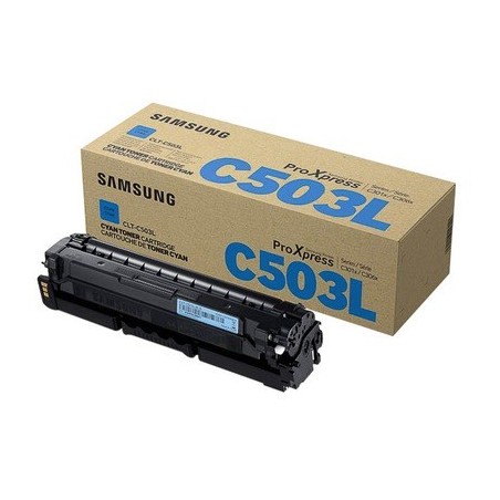 Samsung C503L - Toner authentique CLTC503LELS - SU014A - Cyan